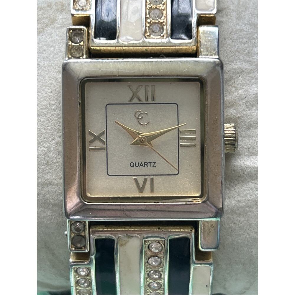 Charming Charlie Goldish Silver Tone Women’s Quartz Watch